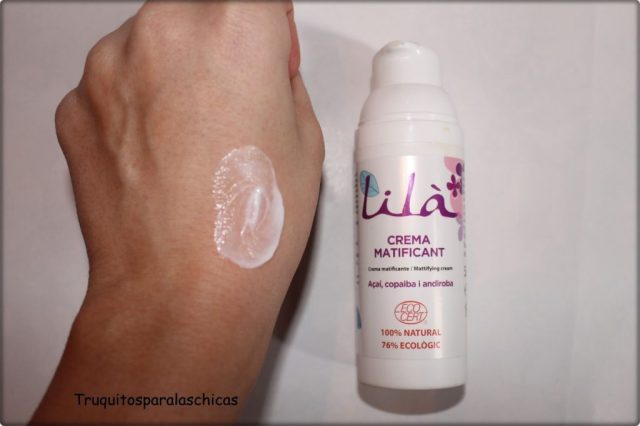 matifying cream lila cosmetics